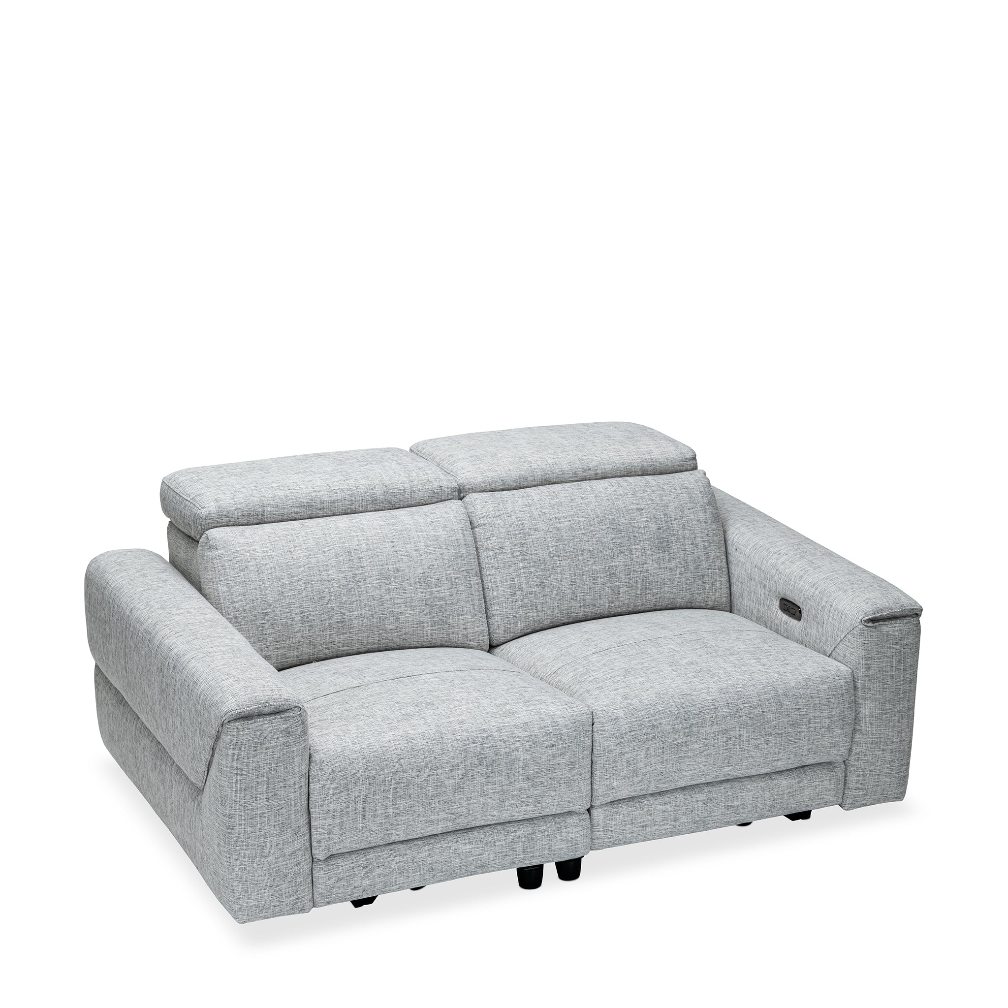 that's living angela chroma loveseat with  electric headrest composition loveseats & sofas