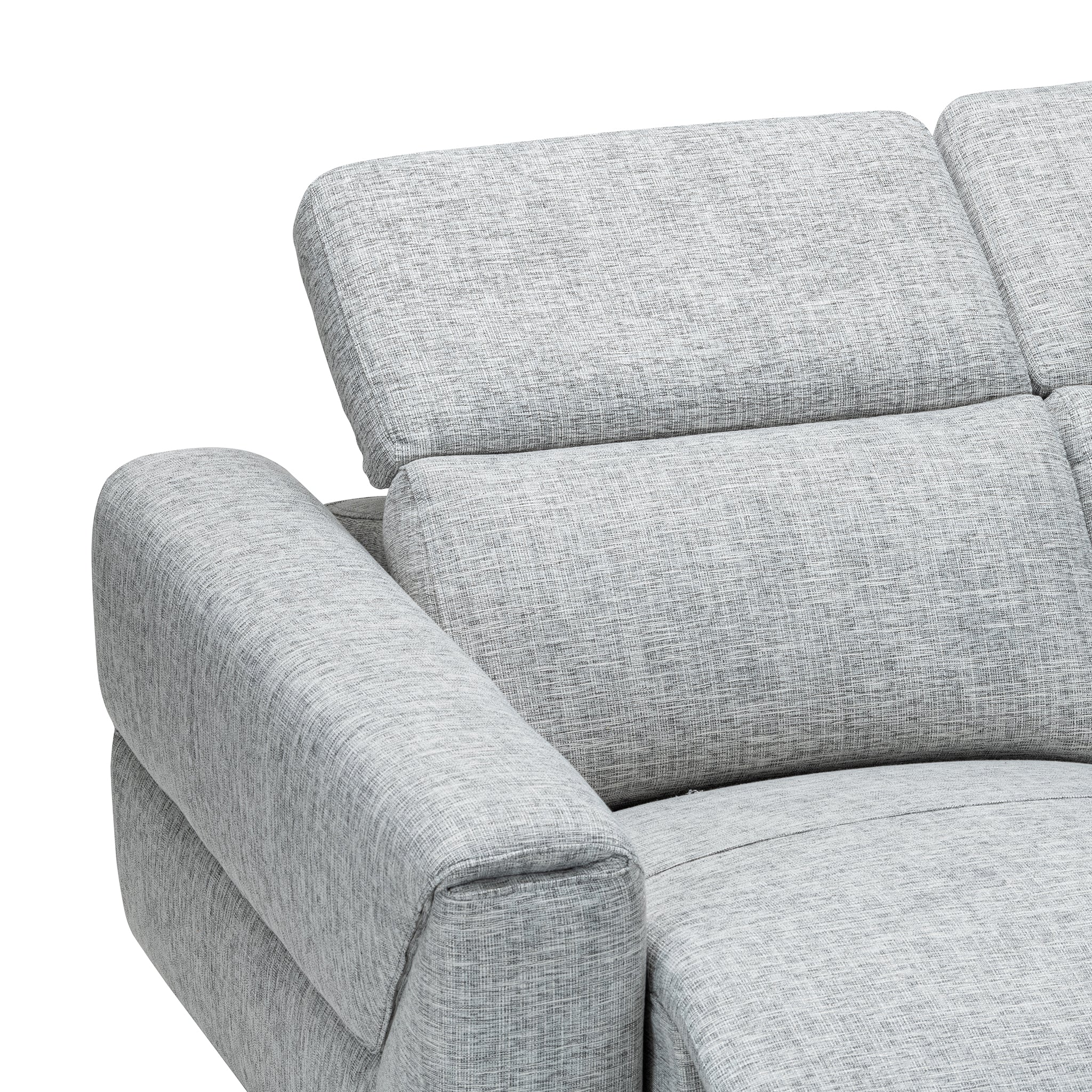 that's living angela chroma loveseat with  electric headrest composition loveseats & sofas