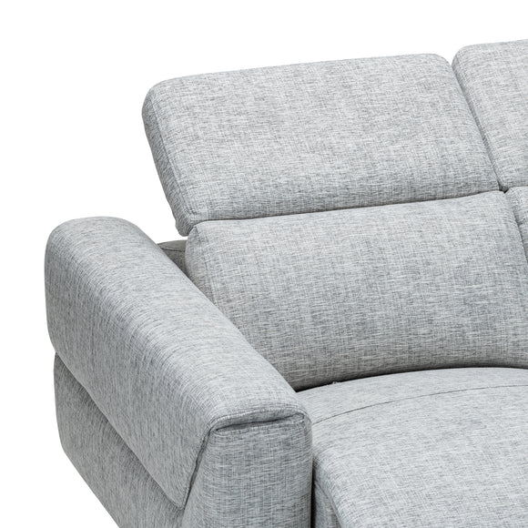 that's living angela chroma loveseat with  electric headrest composition loveseats & sofas