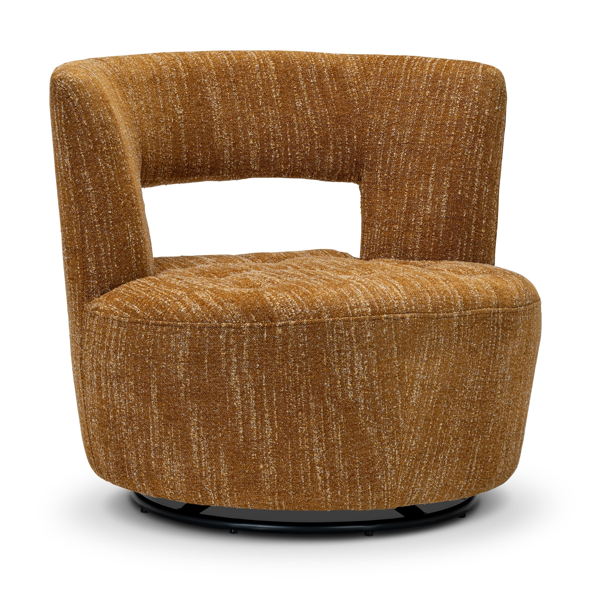 that's living monterey mustard round armchair chairs