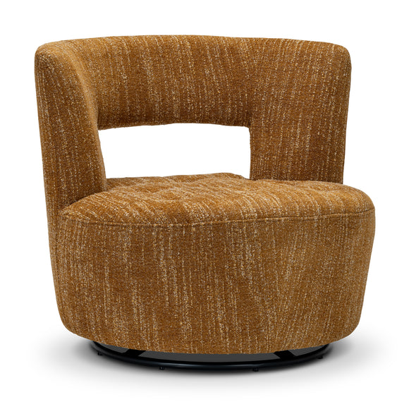 that's living monterey mustard round armchair chairs