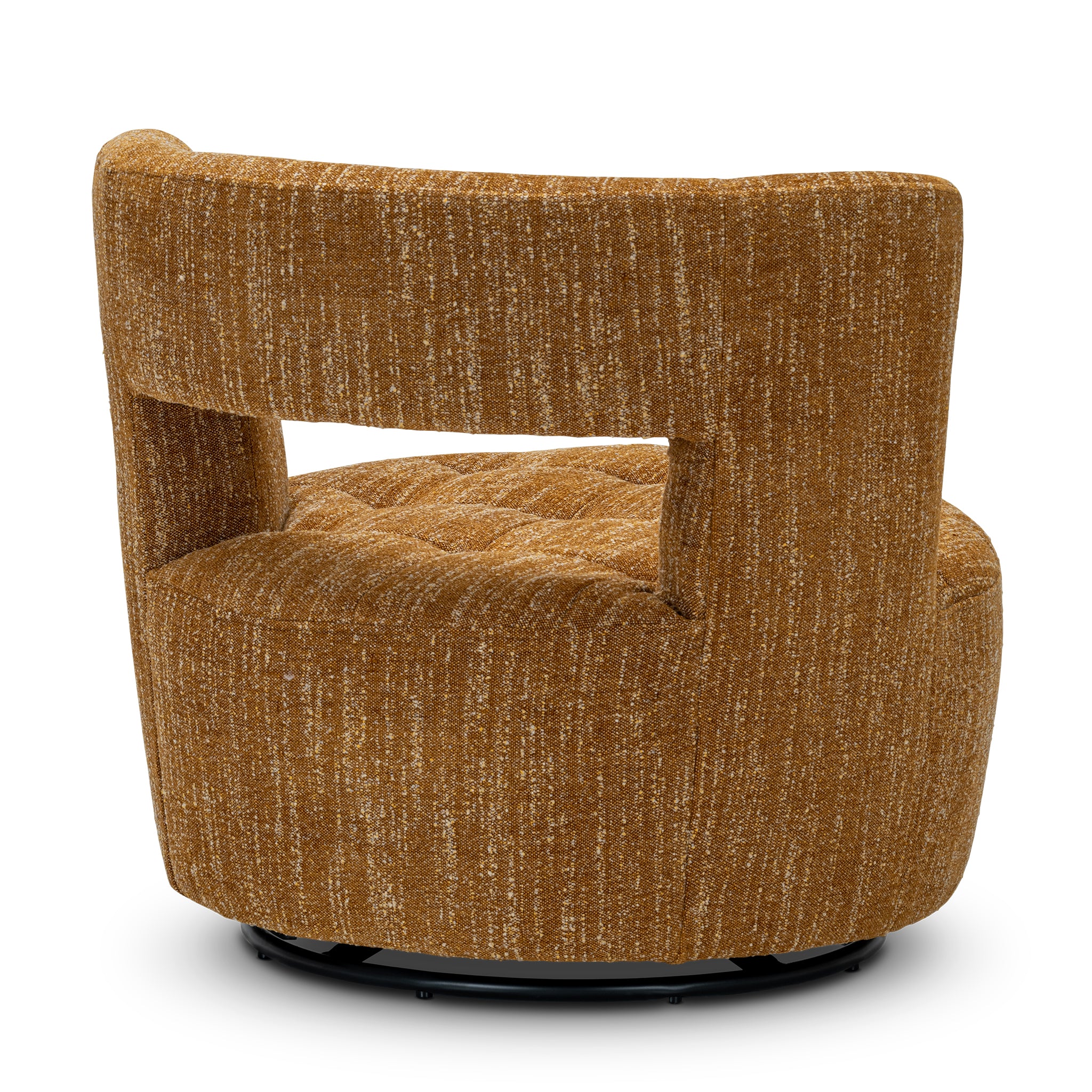 that's living monterey mustard round armchair chairs