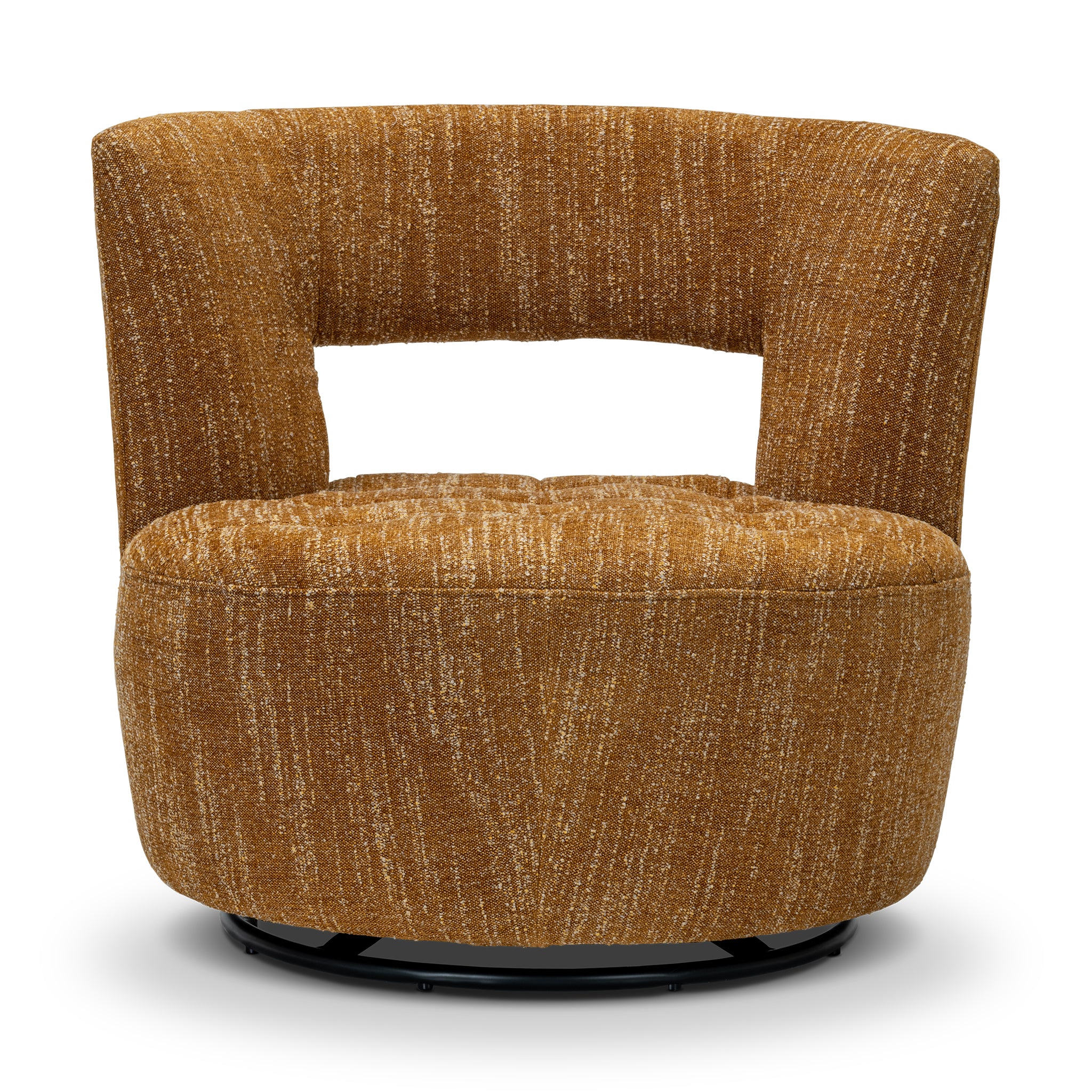 that's living monterey mustard round armchair chairs