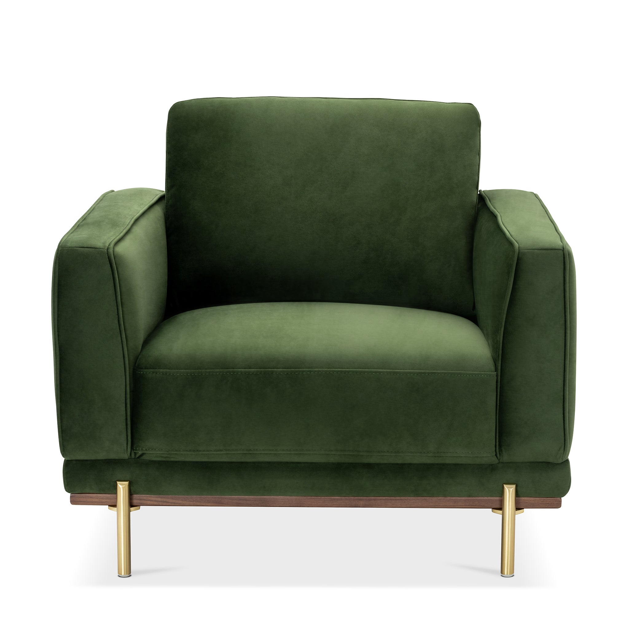 that's living valdivia verde velvet armchair chairs