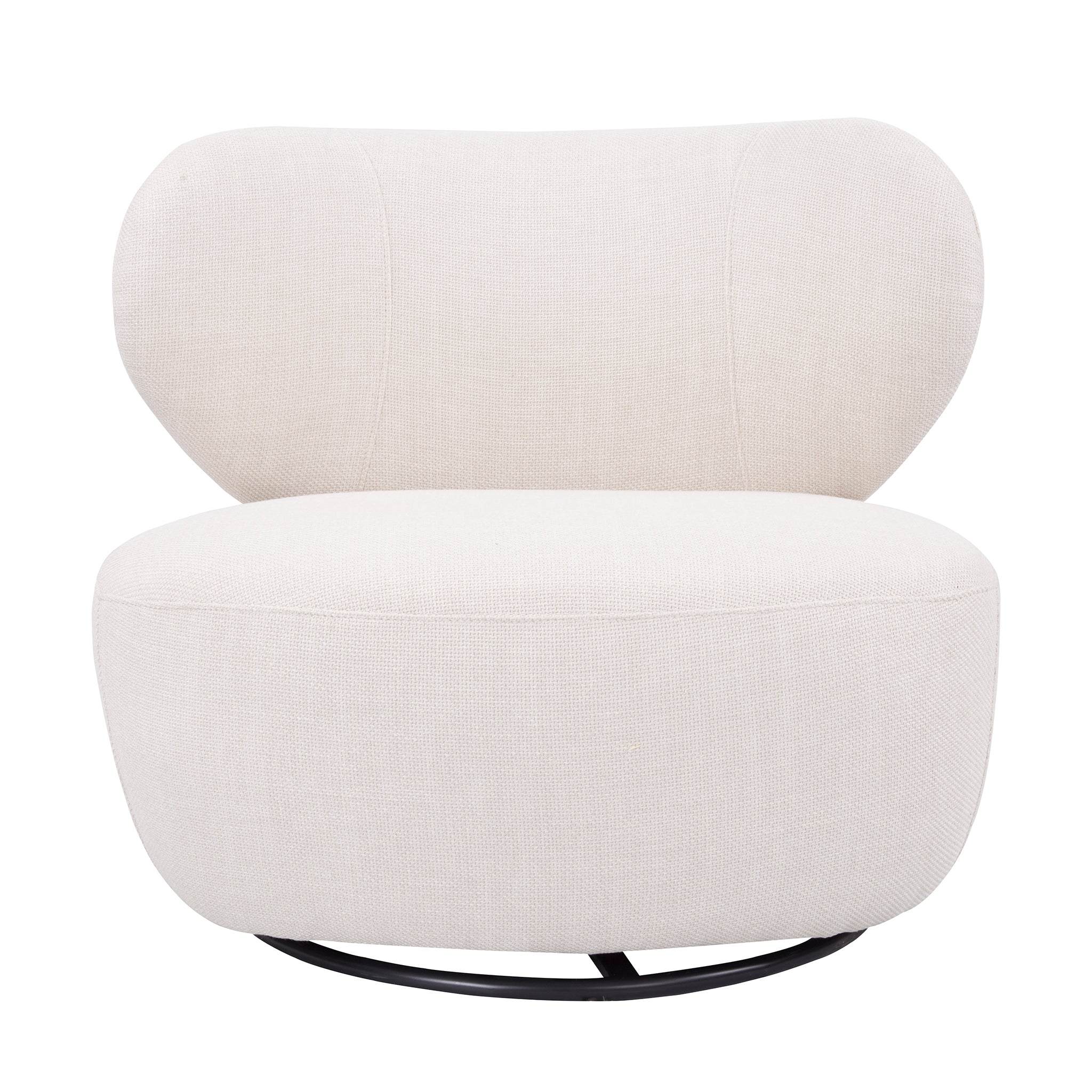 that's living houston beige chenille swivel chair chairs