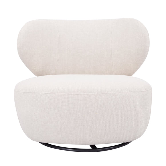 that's living houston beige chenille swivel chair chairs 