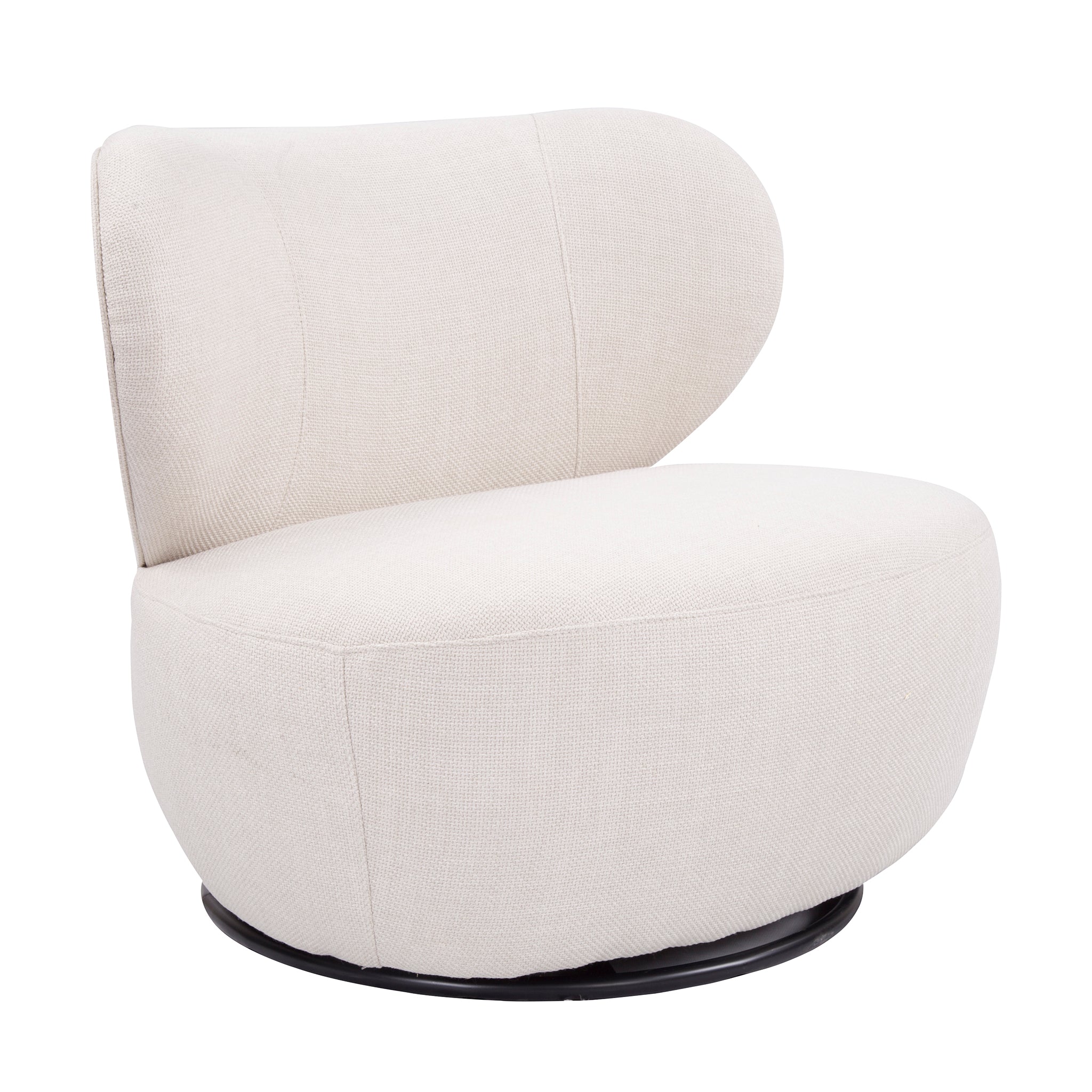 that's living houston beige chenille swivel chair chairs
