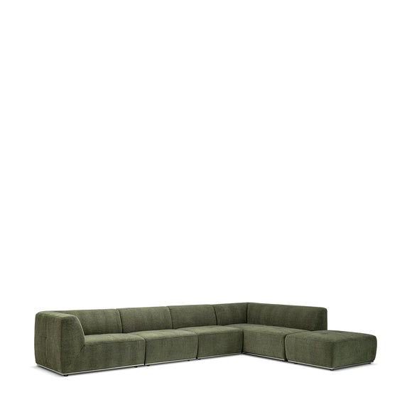 that's living new frontier moss right arm long lounge composition sectionals