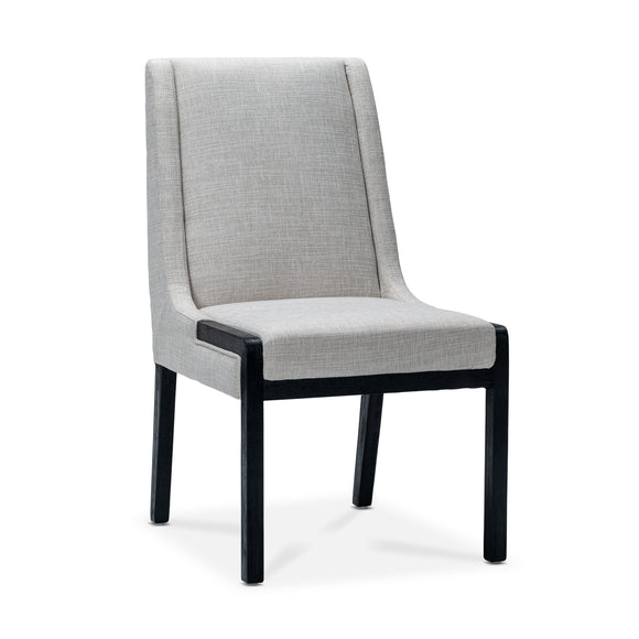 that's living solano beige chenille dining chair dining chairs