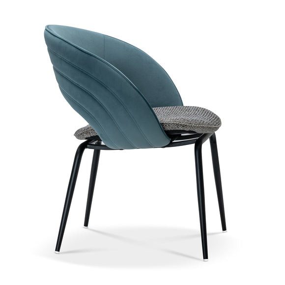 that's living alastair aqua noir dining chair dining chairs