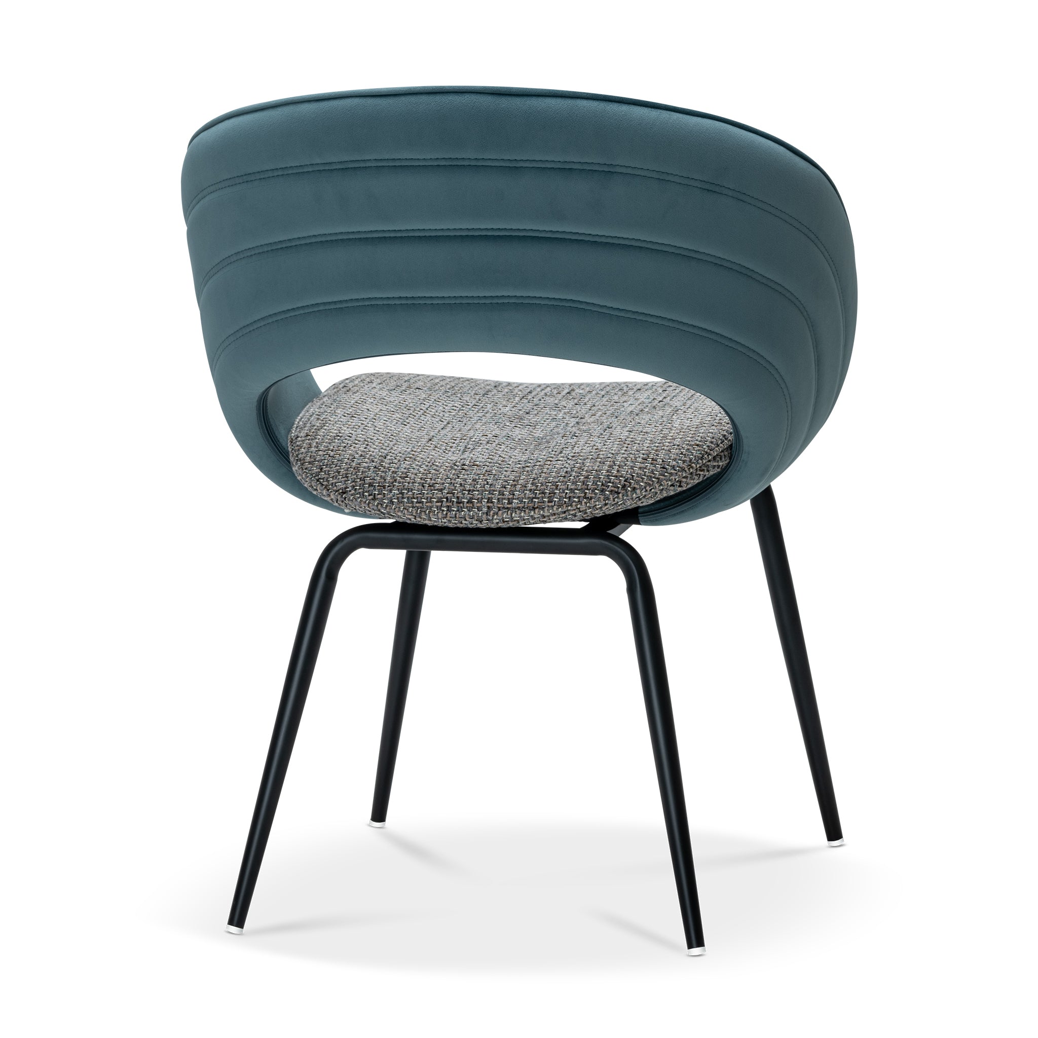 that's living alastair aqua noir dining chair dining chairs