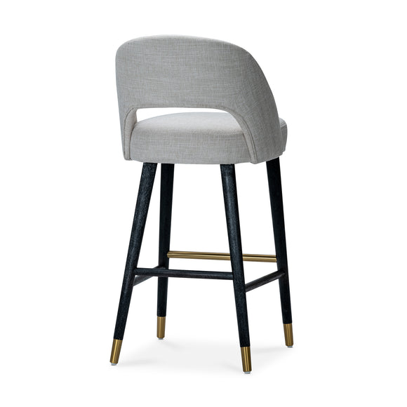 that's living sabine beige chenille barstool bar & accessories