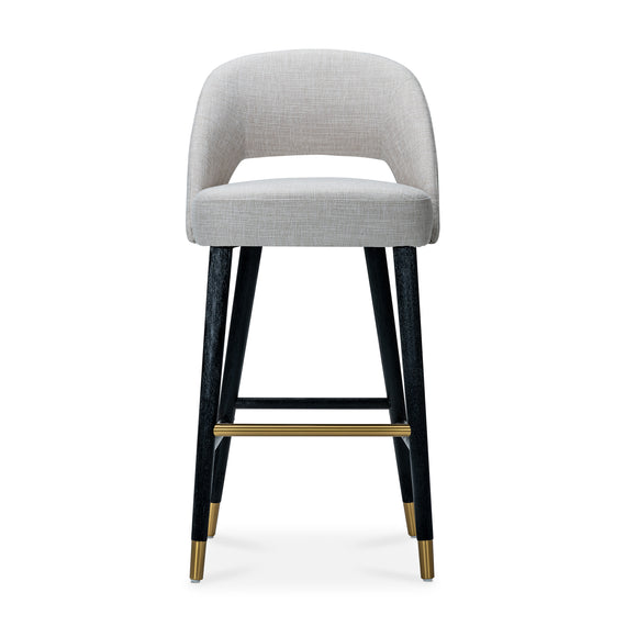 that's living sabine beige chenille barstool bar & accessories