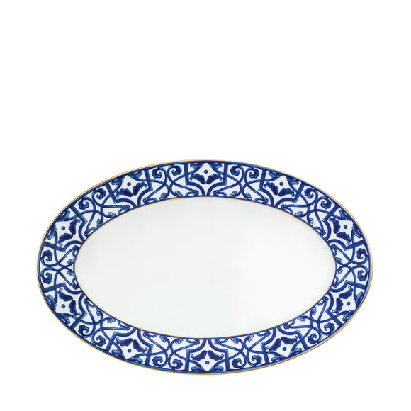 porcel blue legacy myth new oval platter 31cm serving platters