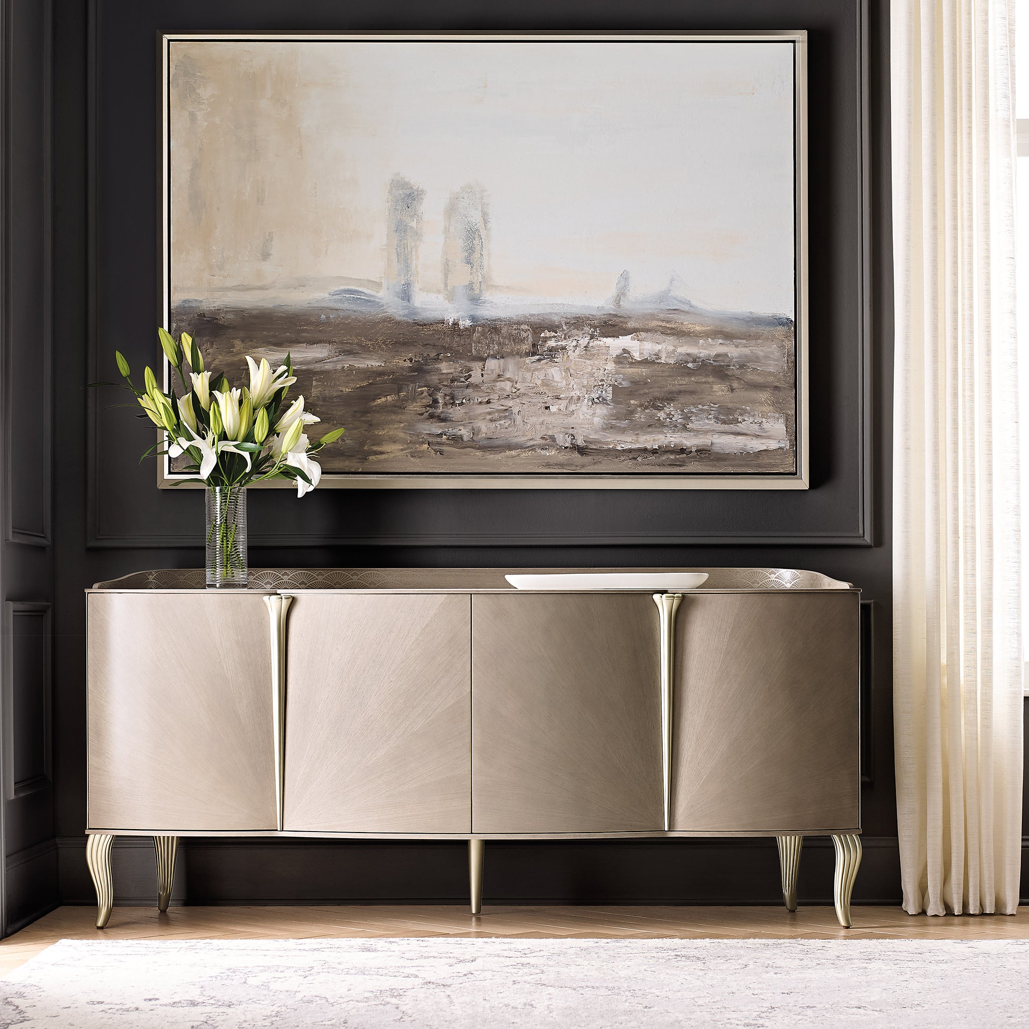 caracole lillian sideboard sideboards & buffets