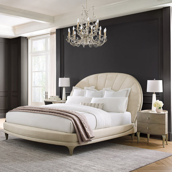 caracole upholstered bed king beds