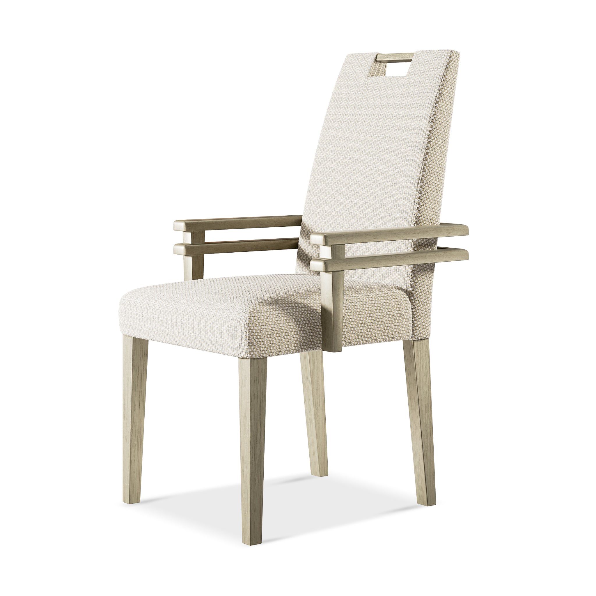adriana hoyos chocolate arm chair dining chairs