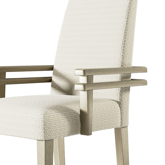 adriana hoyos chocolate arm chair dining chairs