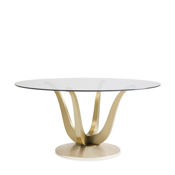 caracole rounding up dining tables