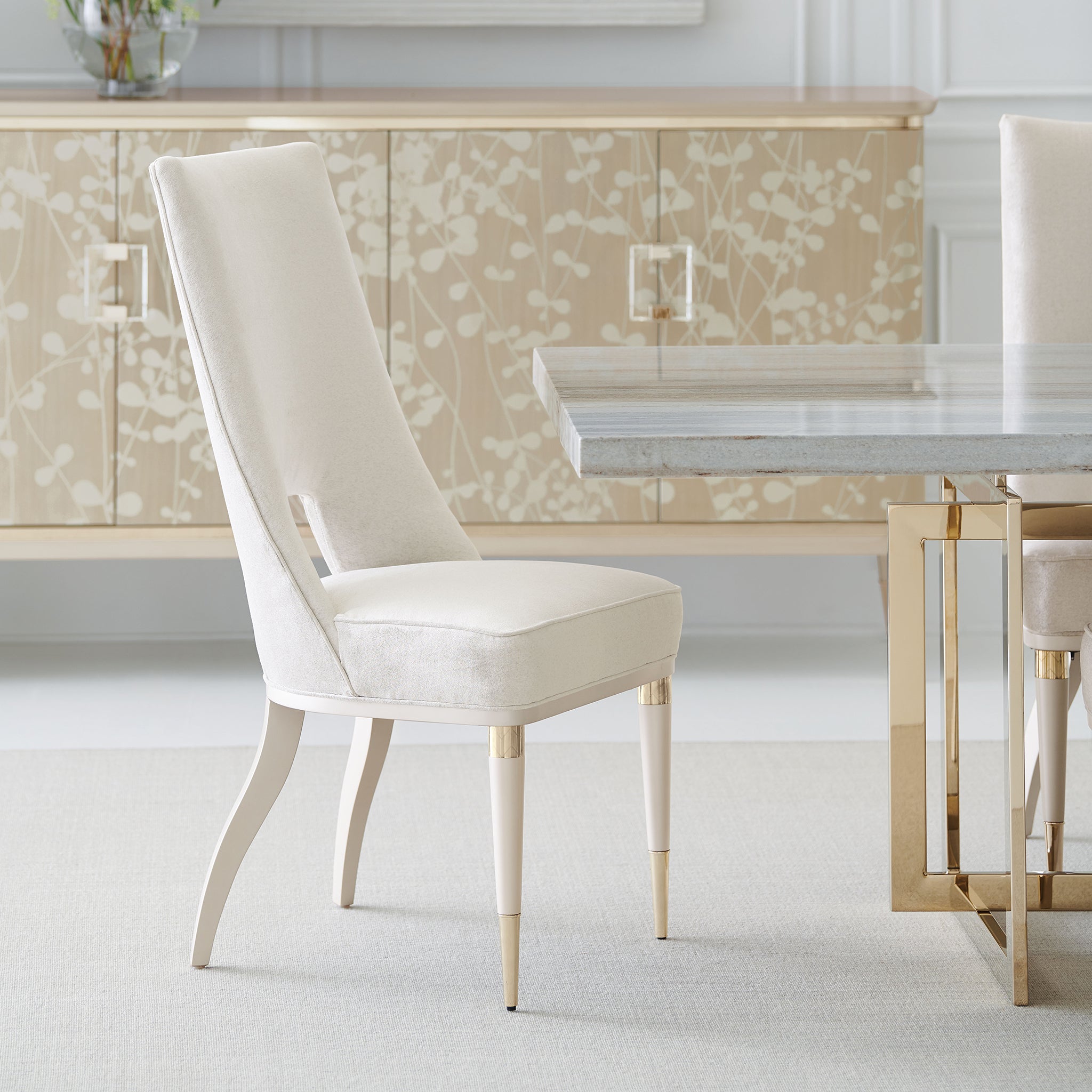 caracole guest of honor dining chairs 