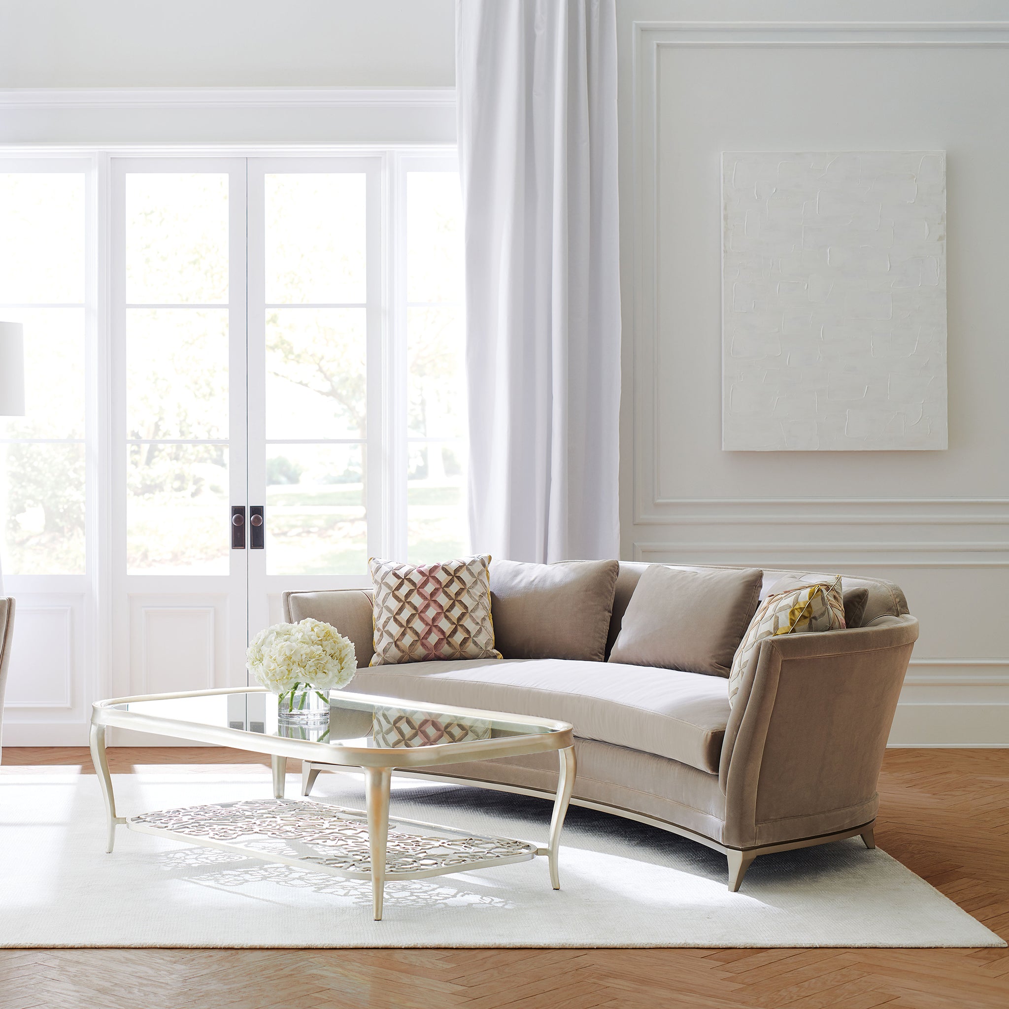 caracole flower power coffee tables
