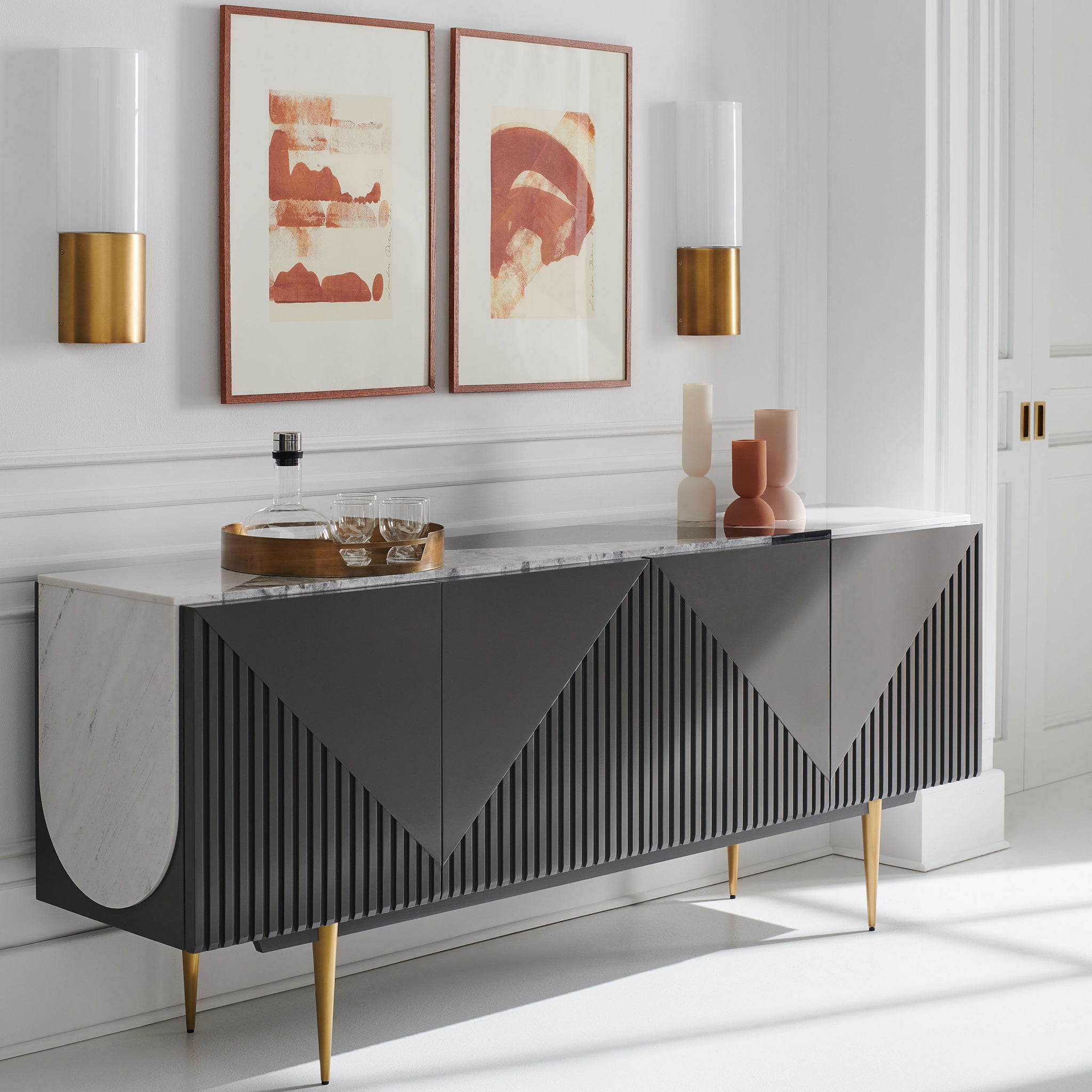 caracole over the edge sideboards & buffets