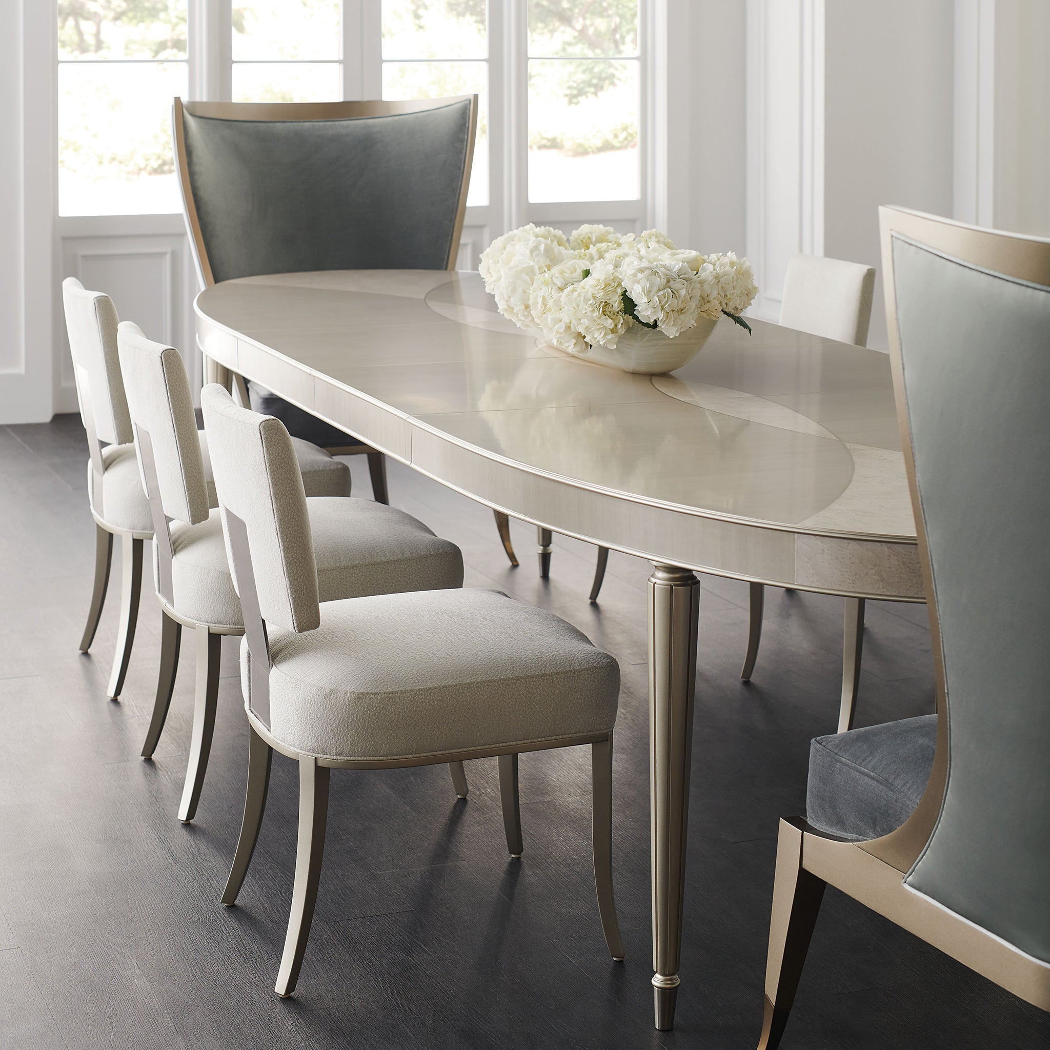 caracole reserved seating dining chairs