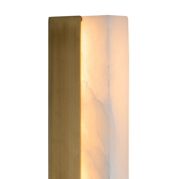 that's living alabaster wall light wall sconce