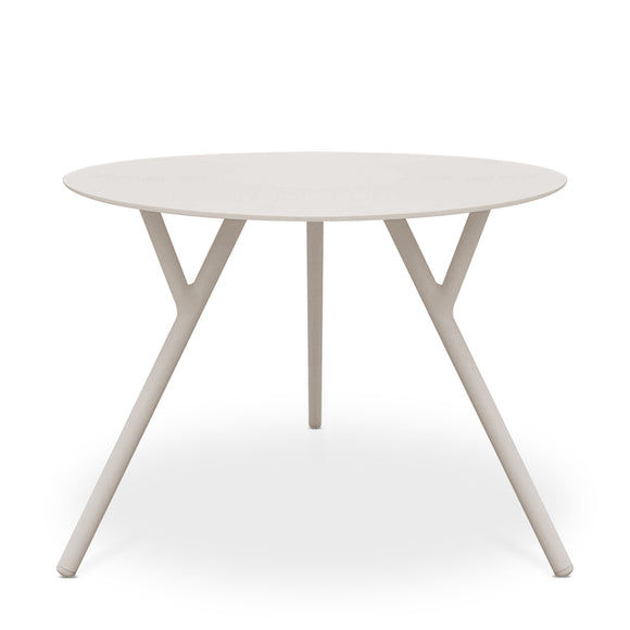 that's living outdoor alum tree side table white outdoor side tables