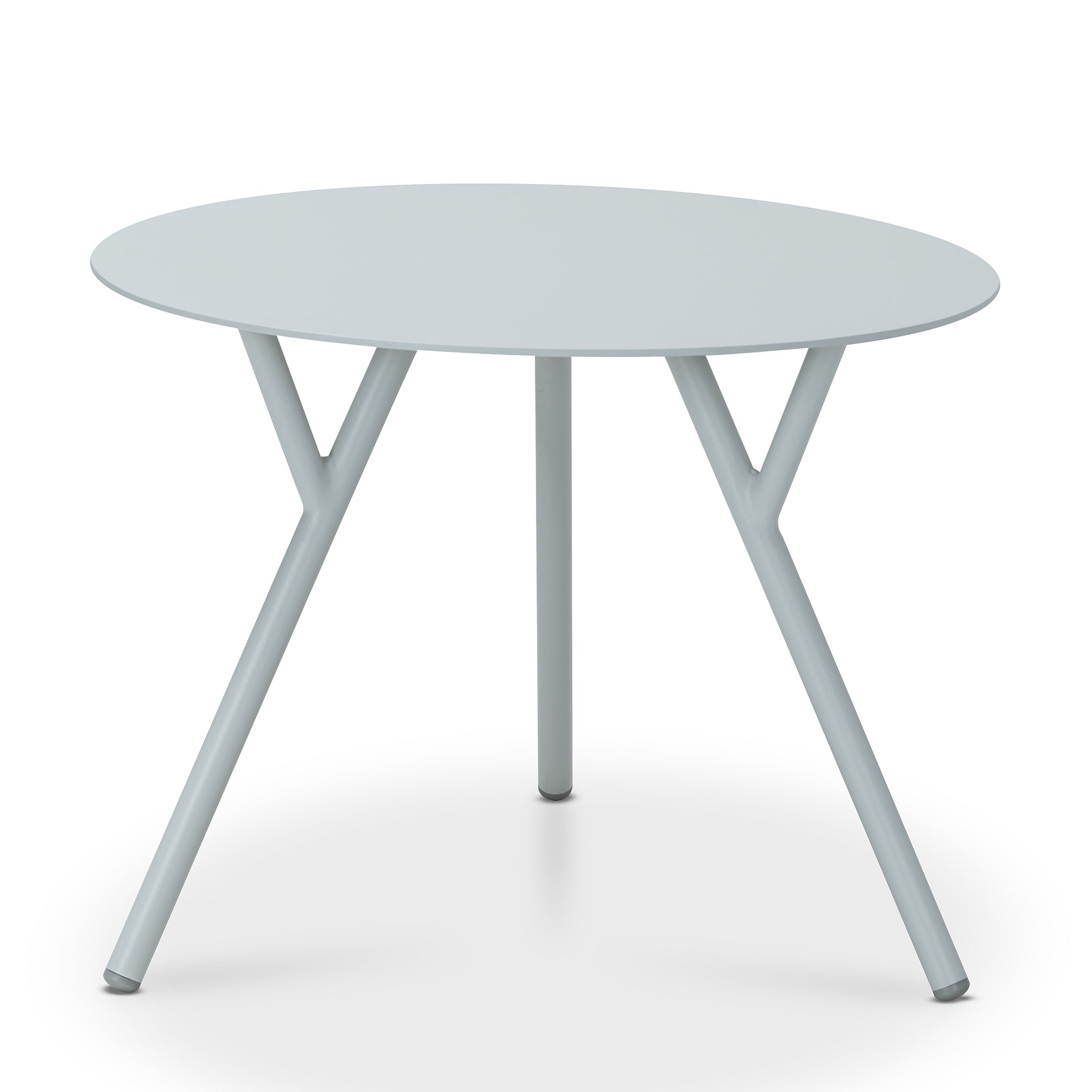 that's living outdoor alum grey tree side table - large outdoor side tables 