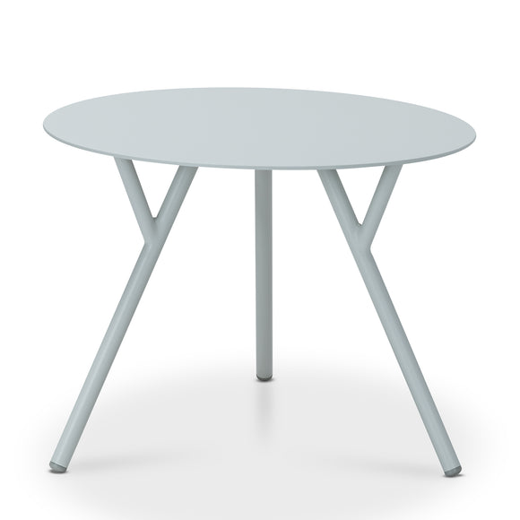 that's living outdoor alum grey tree side table - large outdoor side tables