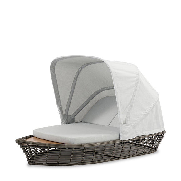 that's living outdoor escapade alum wicker boat outdoor daybeds