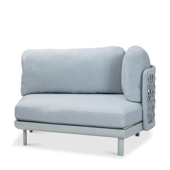 that's living outdoor club 3-pc round corner sofa outdoor sofas & sectionals