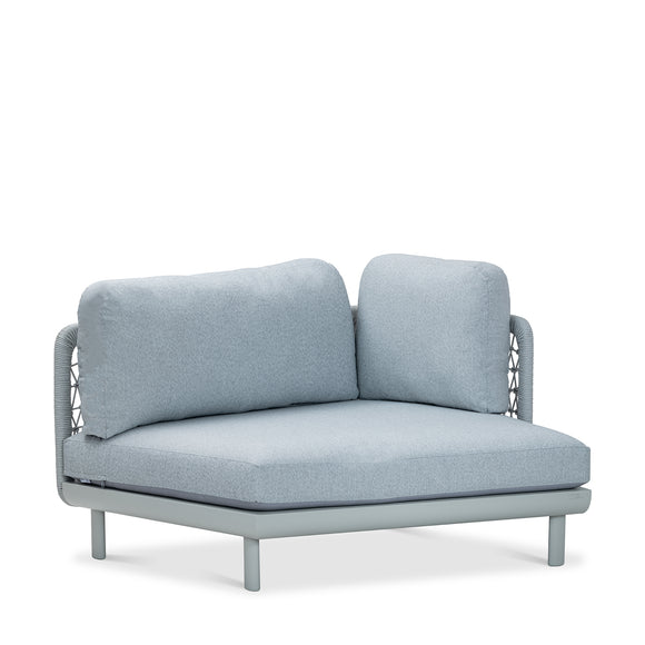 that's living outdoor club 3-pc round corner sofa outdoor sofas & sectionals