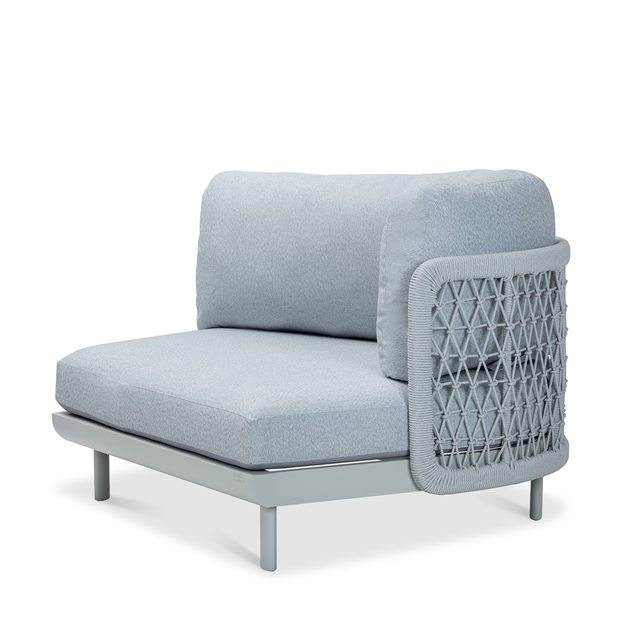 that's living outdoor club 3-pc round corner sofa outdoor sofas & sectionals