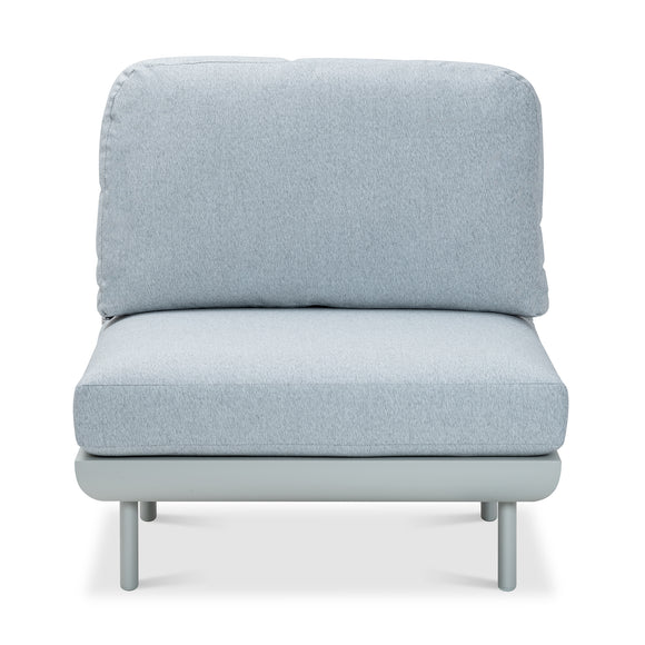 that's living outdoor club 3-pc round corner sofa outdoor sofas & sectionals