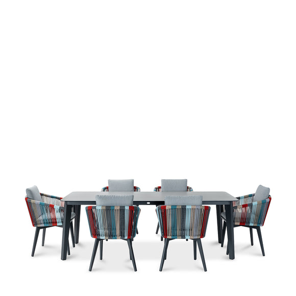 that's living outdoor diva 7-pc dining set outdoor dining sets