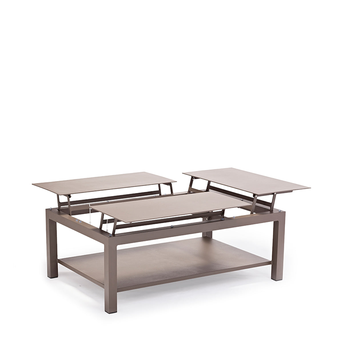 that's living outdoor lift alum table outdoor coffee tables