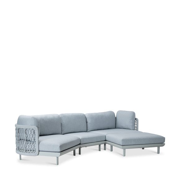 that's living outdoor club - corner composition sofa outdoor sofas & sectionals