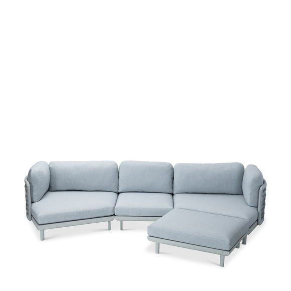 that's living outdoor club - corner composition sofa outdoor sofas & sectionals