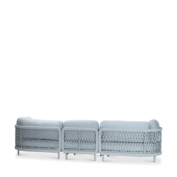 that's living outdoor club - corner composition sofa outdoor sofas & sectionals