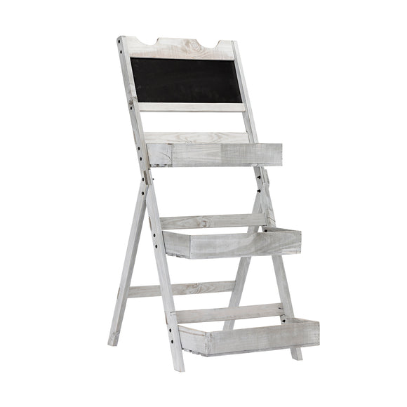 that's living outdoor three-story wooden garden retro balcony shelving outdoor decor and accessories