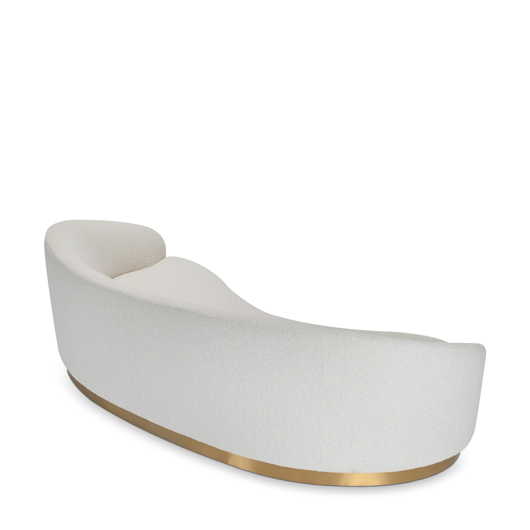 that's living kong beige boucle sofa loveseats & sofas