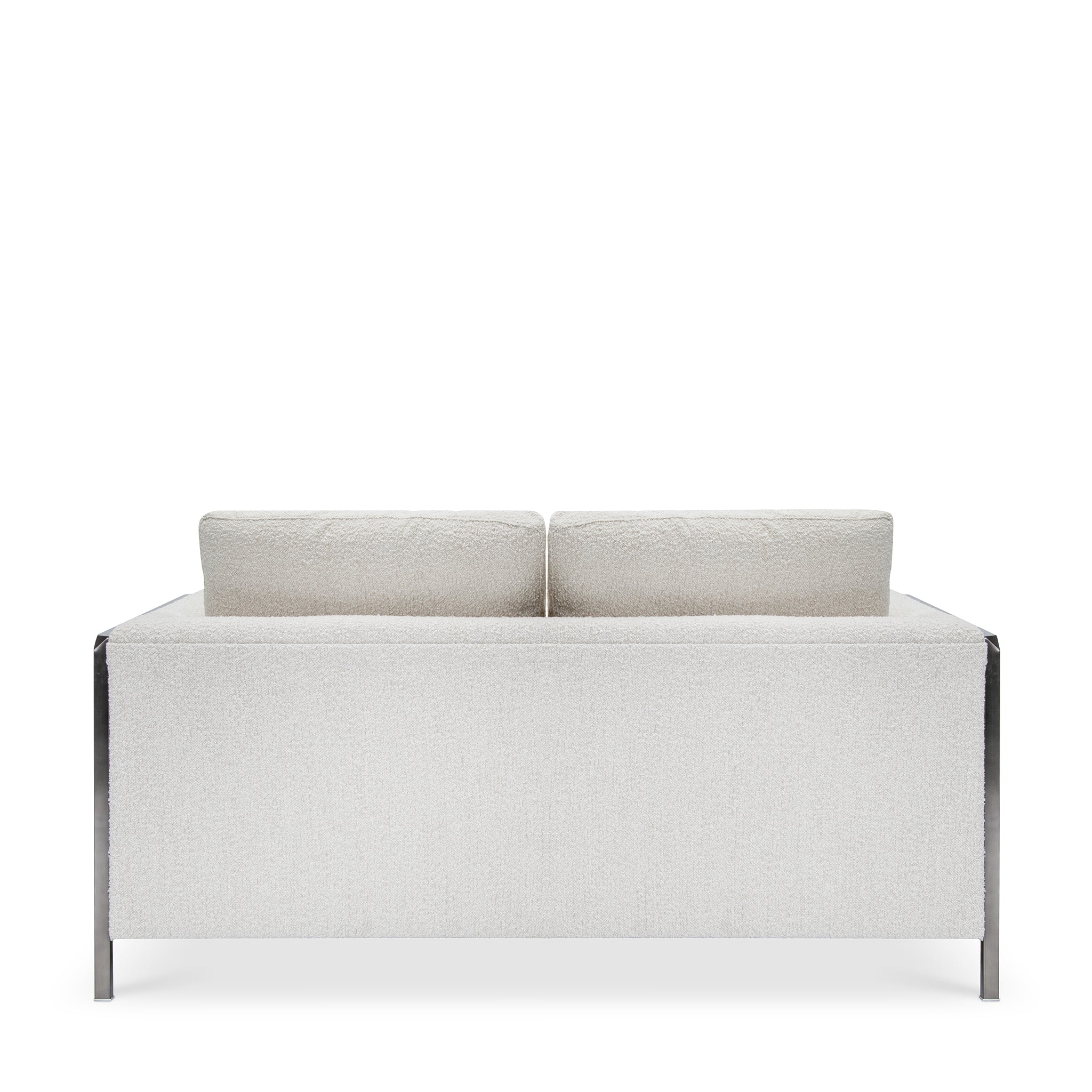 that's living tristan beige boucle loveseat loveseats & sofas