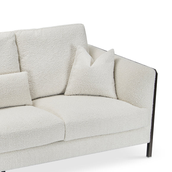 that's living tristan beige boucle 3-seater sofa loveseats & sofas 