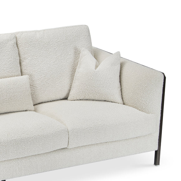 that's living tristan beige boucle 3-seater sofa loveseats & sofas