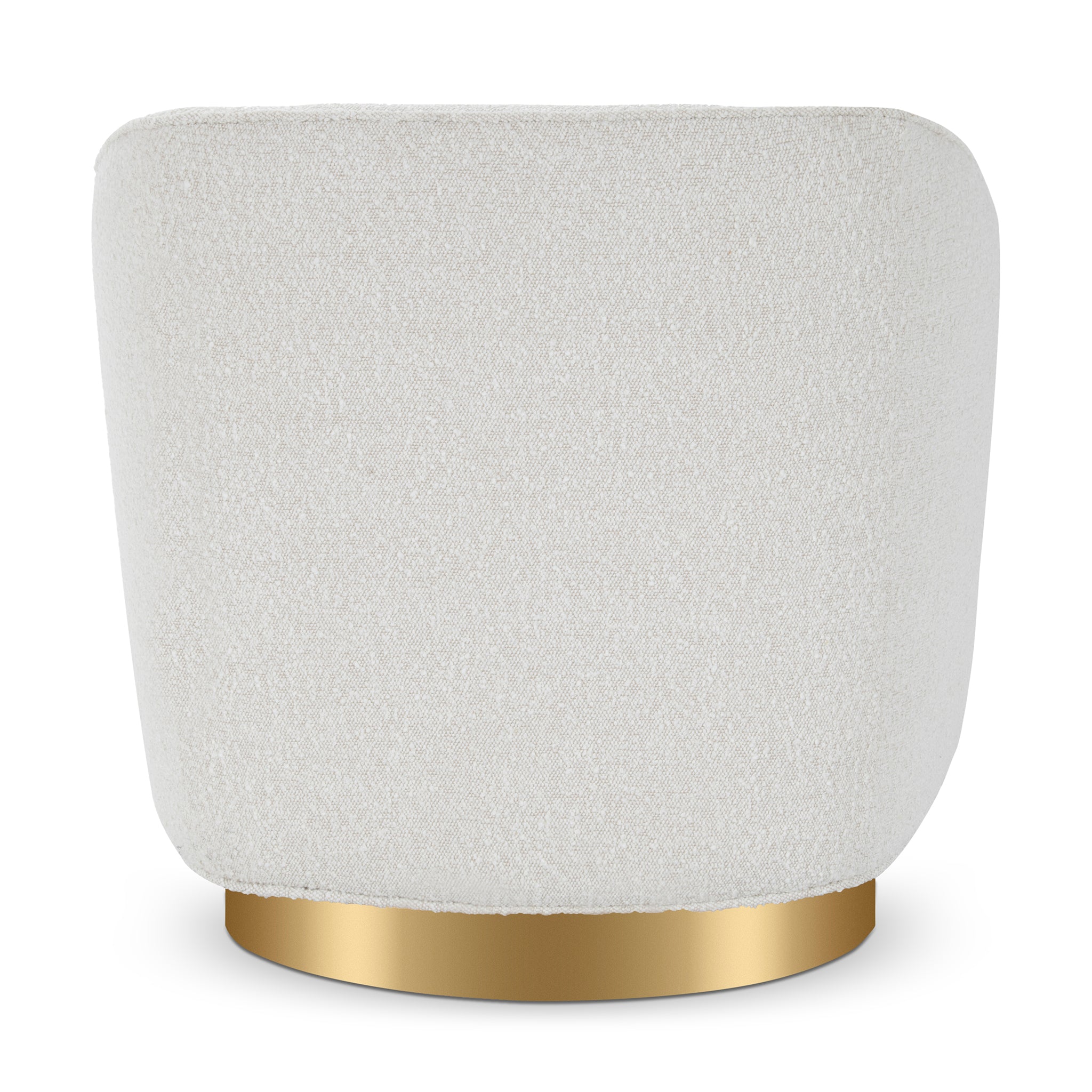 that's living kong beige boucle swivel chair chairs