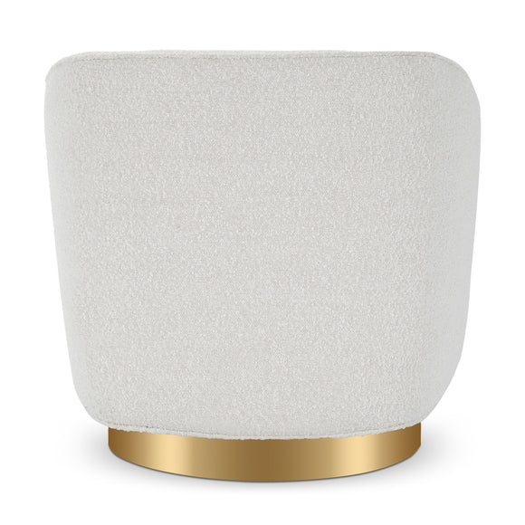that's living kong beige boucle swivel chair chairs