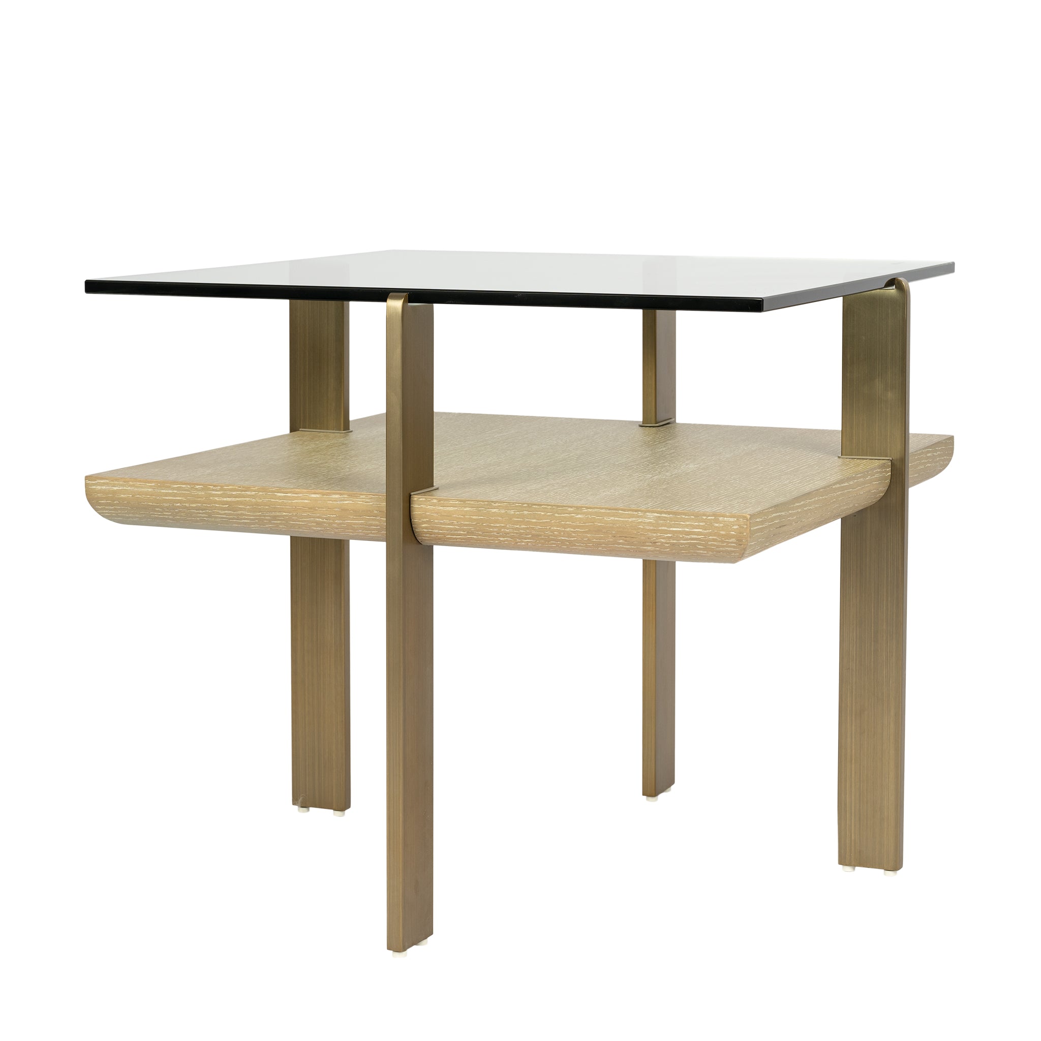 that's living belair greige oak end table end tables