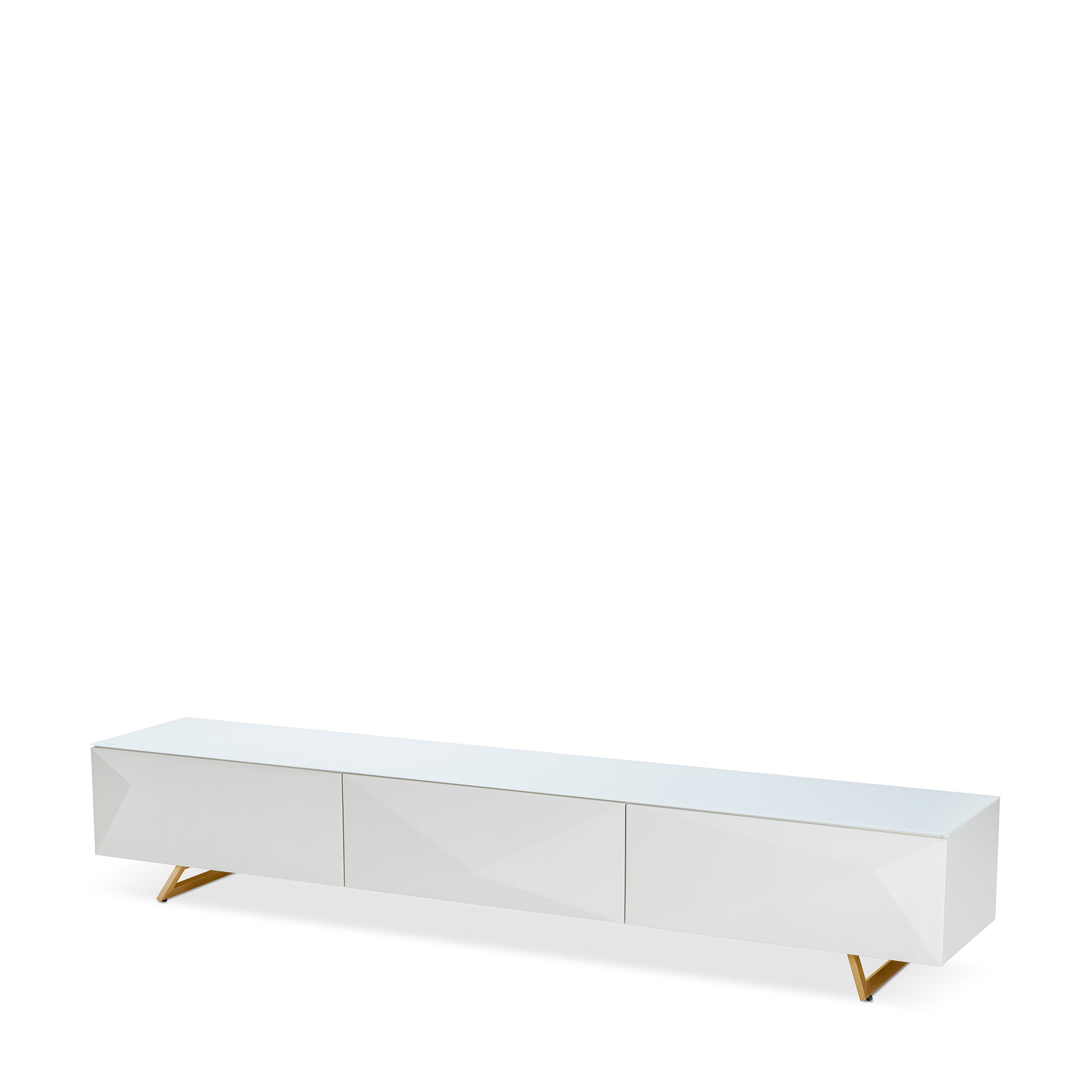 that's living geneva brass tv unit cabinets